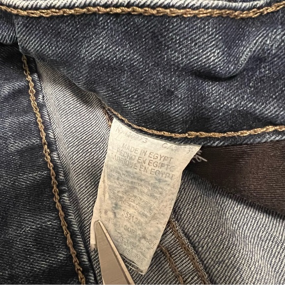 Lee Perfect Fit Straight Leg Jeans Low Rise Size 29 Y2K Denim Women - Picture 4 of 12